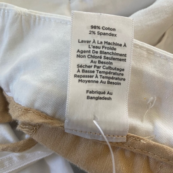 Talbots white “sailor” capris S 4 - Picture 5 of 6